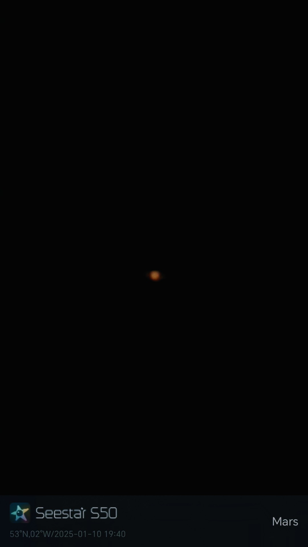 An image of Mars